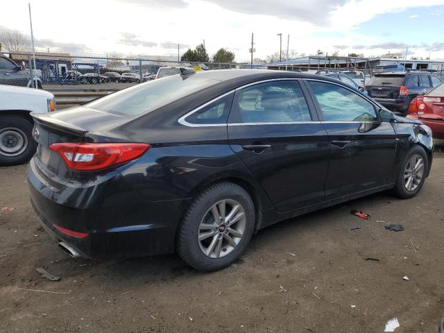 5NPE24AF0FH151376 - 2015 HYUNDAI SONATA SE BLACK photo 3