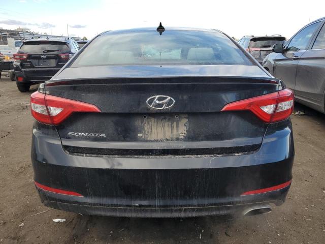 5NPE24AF0FH151376 - 2015 HYUNDAI SONATA SE BLACK photo 6