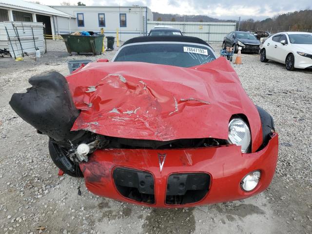 1G2MB35B98Y128732 - 2008 PONTIAC SOLSTICE RED photo 5