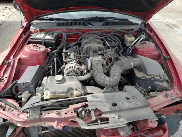 1ZVFT84N775220669 - 2007 FORD MUSTANG RED photo 11