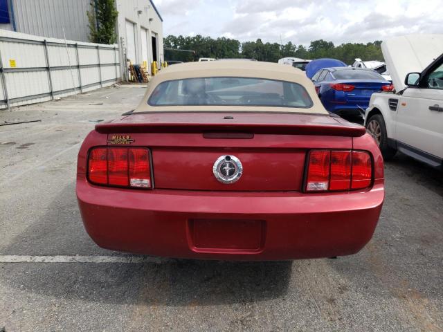 1ZVFT84N775220669 - 2007 FORD MUSTANG RED photo 6