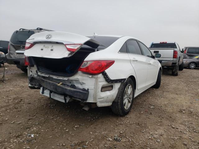 5NPEB4AC1DH800654 - 2013 HYUNDAI SONATA GLS WHITE photo 3