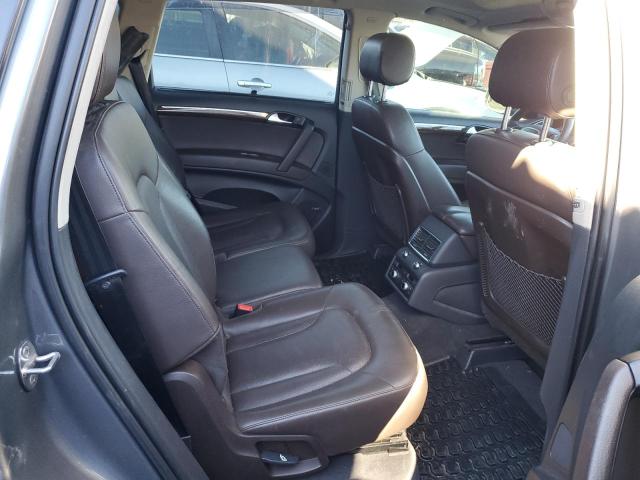 WA1VMAFE2DD011190 - 2013 AUDI Q7 PRESTIGE ვერცხლისფერი ფოტო 10