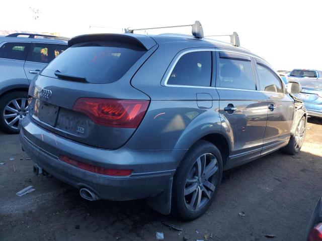 WA1VMAFE2DD011190 - 2013 AUDI Q7 PRESTIGE ვერცხლისფერი ფოტო 3