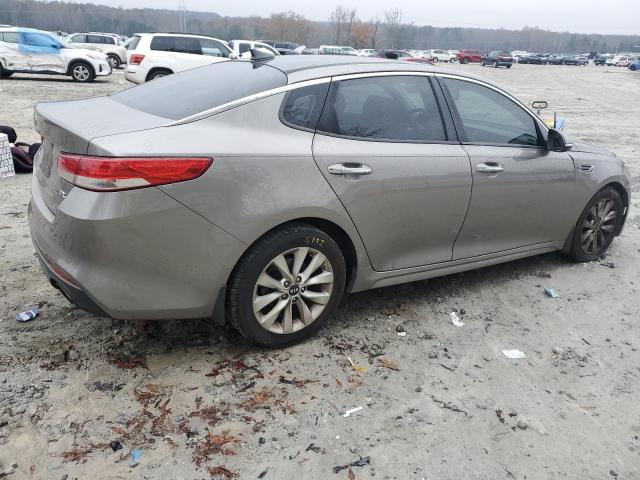 5XXGU4L30GG012609 - 2016 KIA OPTIMA EX GRAY photo 3