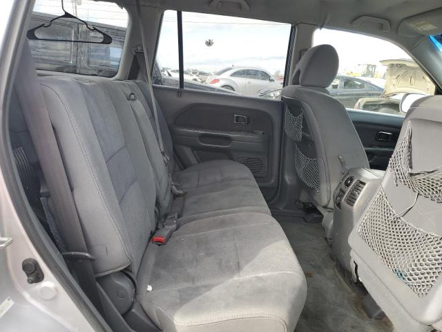 5FNYF28486B025226 - 2006 HONDA PILOT EX SILVER photo 11