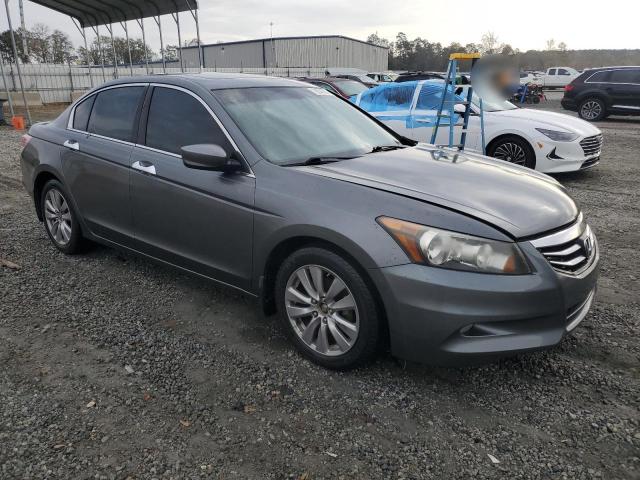 1HGCP3F89CA042867 - 2012 HONDA ACCORD EXL GRAY photo 4