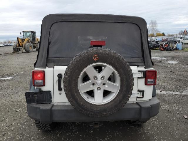 1J4GB39119L718510 - 2009 JEEP WRANGLER U X WHITE photo 6