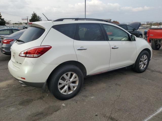 JN8AZ1MW1EW519601 - 2014 NISSAN MURANO S WHITE photo 3