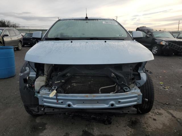 2FMDK48CX8BA10283 - 2008 FORD EDGE SEL BLUE photo 5