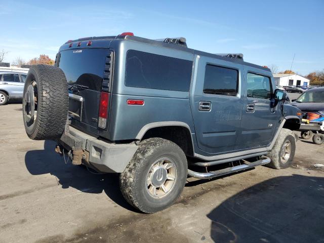 5GRGN23U35H109330 - 2005 HUMMER H2 BLUE photo 3