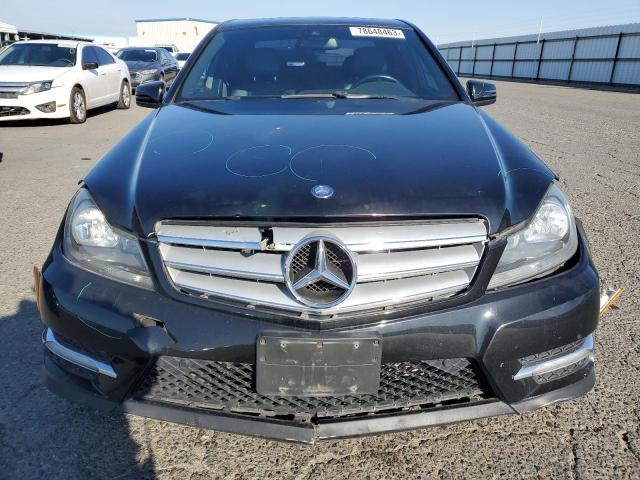 WDDGF4HB5DR271606 - 2013 MERCEDES-BENZ C 250 BLACK photo 5