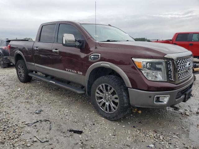 1N6BA1F42GN515825 - 2016 NISSAN TITAN XD SL BURGUNDY photo 4