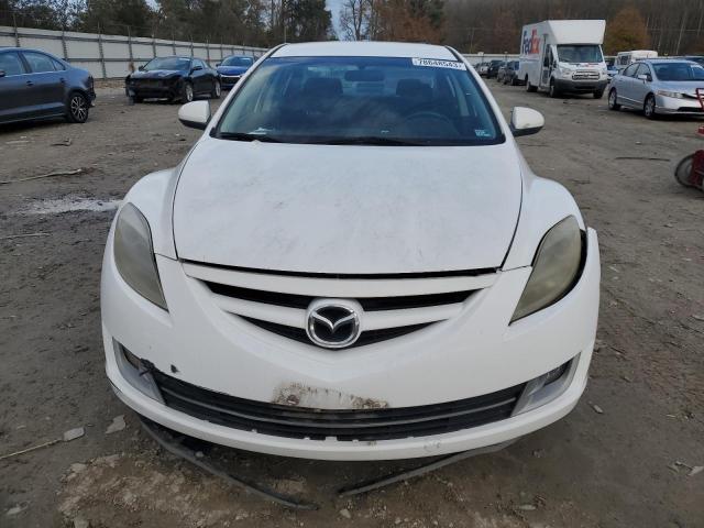 1YVHZ8CH4A5M00747 - 2010 MAZDA 6 I WHITE photo 5