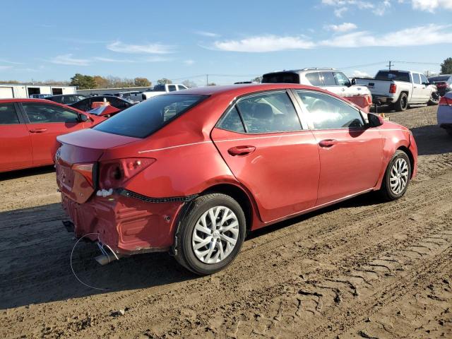 5YFBURHE5KP943768 - 2019 TOYOTA COROLLA L RED photo 3