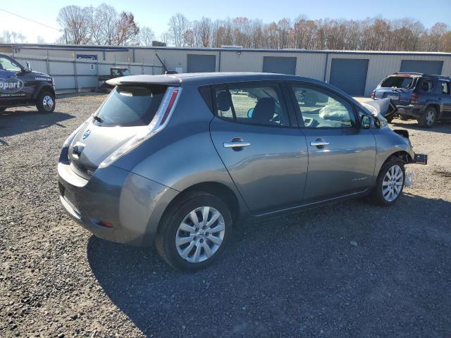 1N4AZ0CP5FC327560 - 2015 NISSAN LEAF S GRAY photo 3