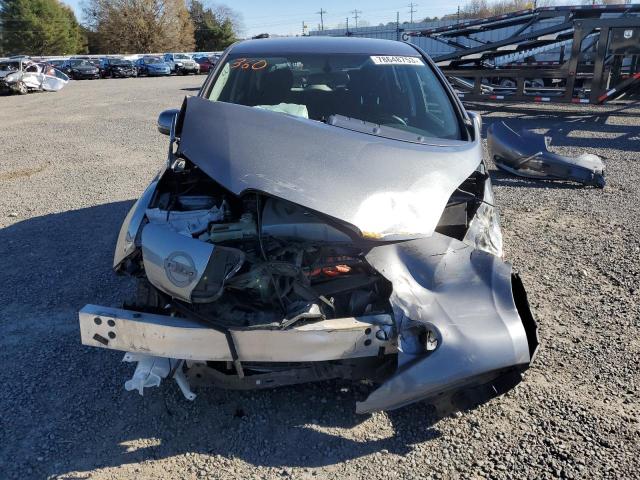 1N4AZ0CP5FC327560 - 2015 NISSAN LEAF S GRAY photo 5