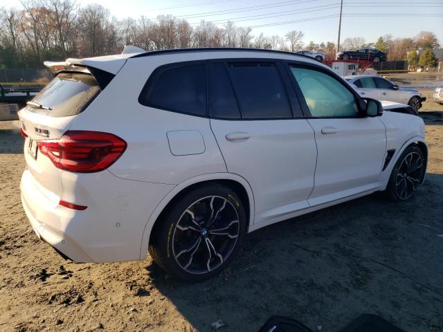 5YMTS0C08M9F94268 - 2021 BMW X3 M COMPETITION WHITE photo 3