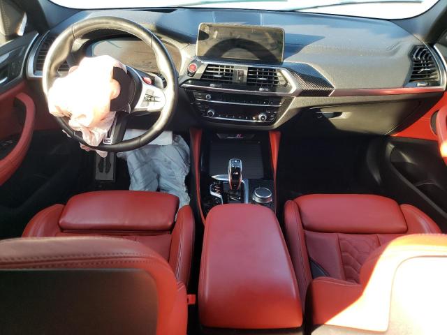 5YMTS0C08M9F94268 - 2021 BMW X3 M COMPETITION WHITE photo 8