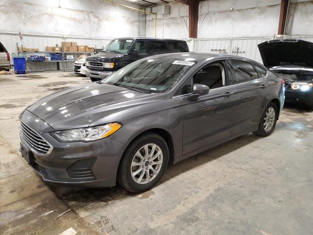 3FA6P0G7XKR281676 - 2019 FORD FUSION S CHARCOAL photo 1