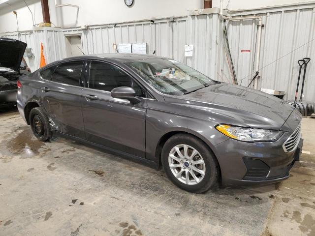 3FA6P0G7XKR281676 - 2019 FORD FUSION S CHARCOAL photo 4