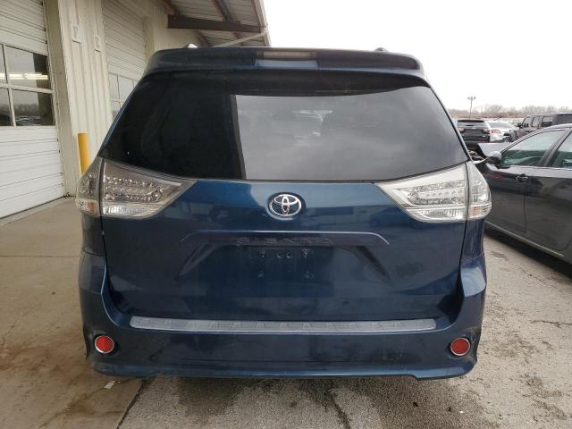 5TDXK3DC6BS078233 - 2011 TOYOTA SIENNA SPORT BLUE photo 6