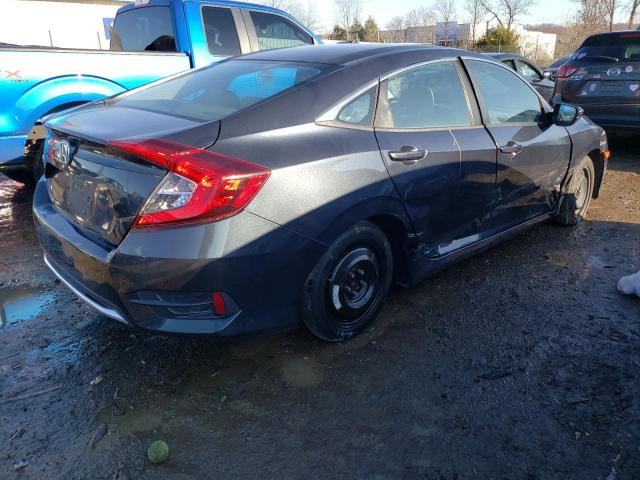 2HGFC2F61LH515535 - 2020 HONDA CIVIC LX BLUE photo 3