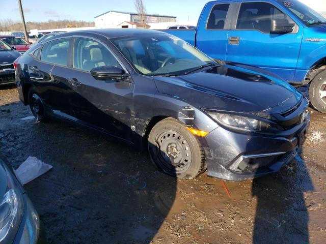 2HGFC2F61LH515535 - 2020 HONDA CIVIC LX BLUE photo 4