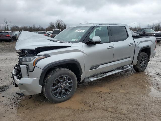 5TFNC5DB2PX034366 - 2023 TOYOTA TUNDRA CREWMAX PLATINUM SILVER photo 1