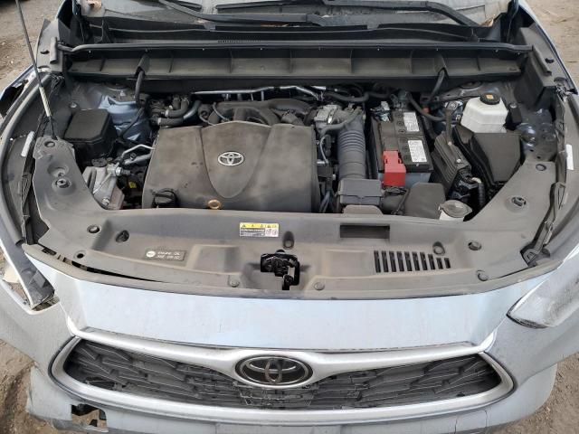 5TDGZRBH1LS010601 - 2020 TOYOTA HIGHLANDER XLE 银色 照片 12