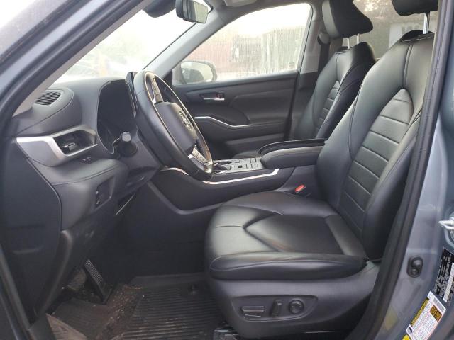 5TDGZRBH1LS010601 - 2020 TOYOTA HIGHLANDER XLE 银色 照片 7