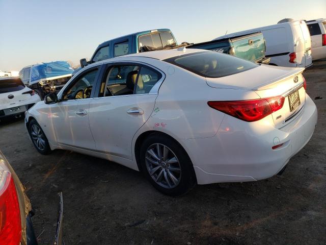 JN1BV7AR3FM412840 - 2015 INFINITI Q50 BASE WHITE photo 2