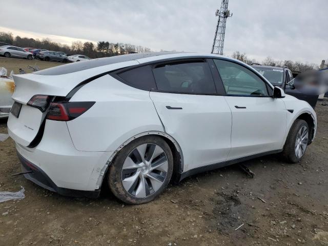 5YJYGAEE7MF145486 - 2021 TESLA MODEL Y WHITE photo 3