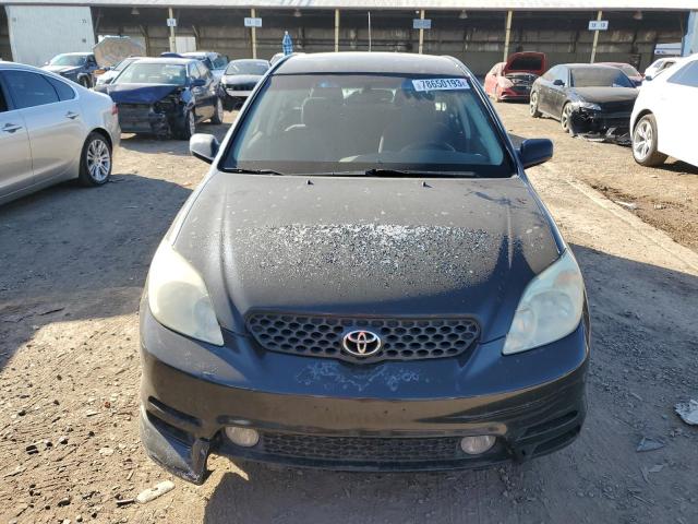 2T1KR32E13C067418 - 2003 TOYOTA COROLLA MA XR BLACK photo 5