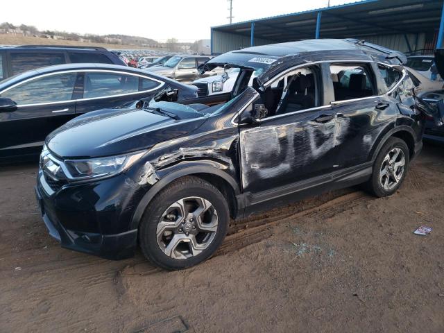 5J6RW2H57KA021016 - 2019 HONDA CR-V EX BLACK photo 1