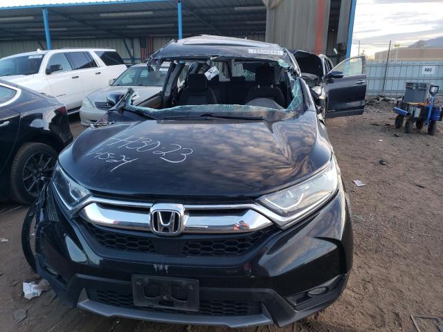 5J6RW2H57KA021016 - 2019 HONDA CR-V EX BLACK photo 5