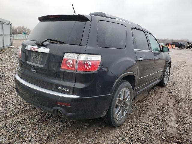 1GKKVTED9CJ172814 - 2012 GMC ACADIA DENALI BLACK photo 3