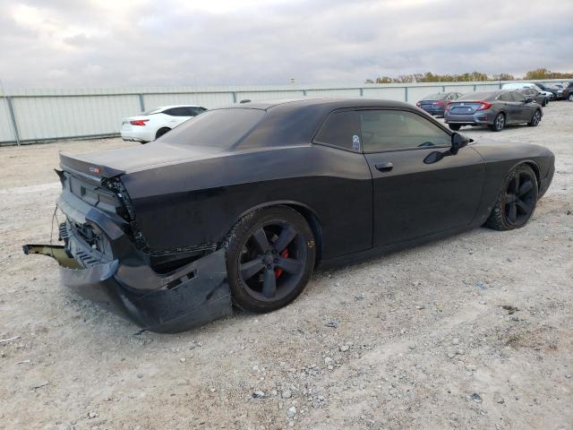 2C3CDYCJ3DH710424 - 2013 DODGE CHALLENGER SRT-8 BLACK photo 3