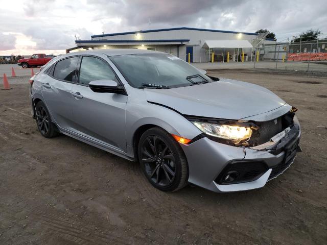 SHHFK7H4XKU417018 - 2019 HONDA CIVIC SPORT 银色 照片 4