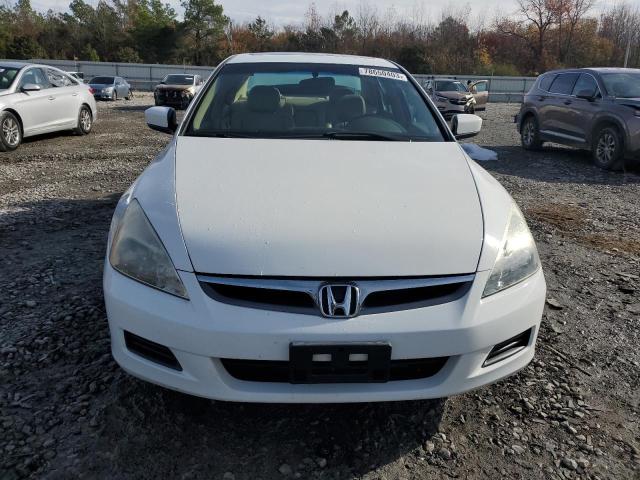 1HGCM66567A095631 - 2007 HONDA ACCORD EX WHITE photo 5