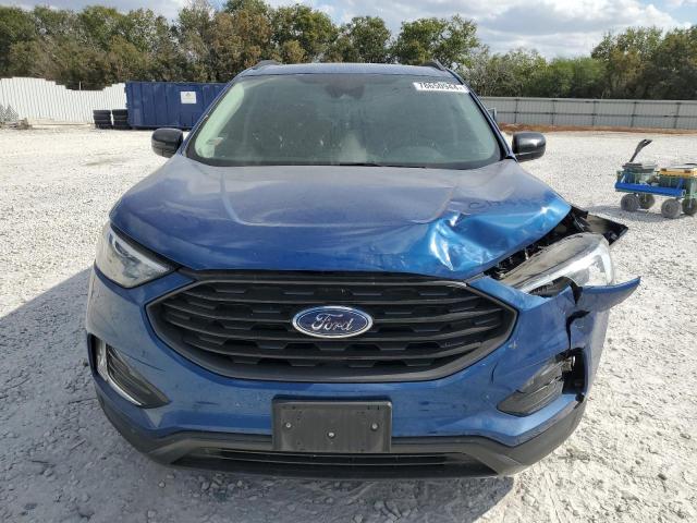 2FMPK4J97NBA83490 - 2022 FORD EDGE SEL BLUE photo 5