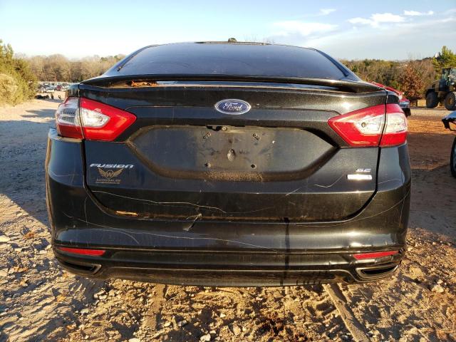 3FA6P0H92FR269575 - 2015 FORD FUSION SE BLACK photo 6