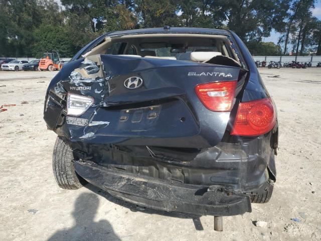 KMHDU46D88U493126 - 2008 HYUNDAI ELANTRA GLS BLACK photo 6