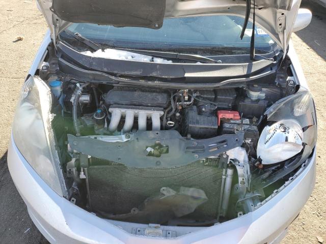 JHMGE8H52CC006947 - 2012 HONDA FIT SPORT SILVER photo 11