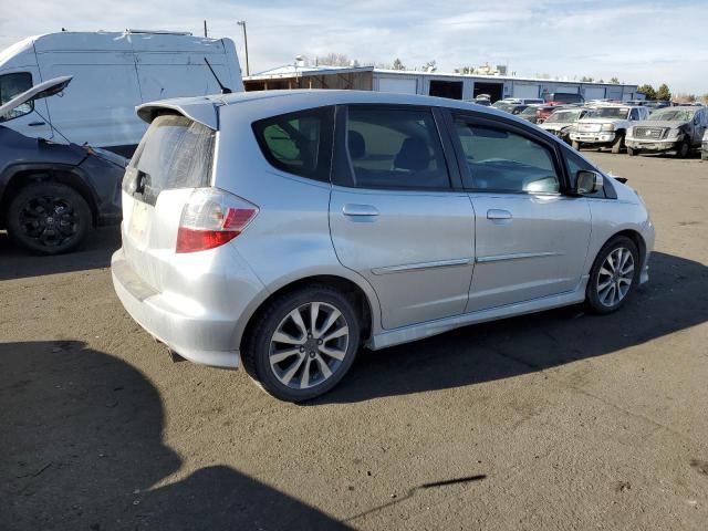 JHMGE8H52CC006947 - 2012 HONDA FIT SPORT SILVER photo 3