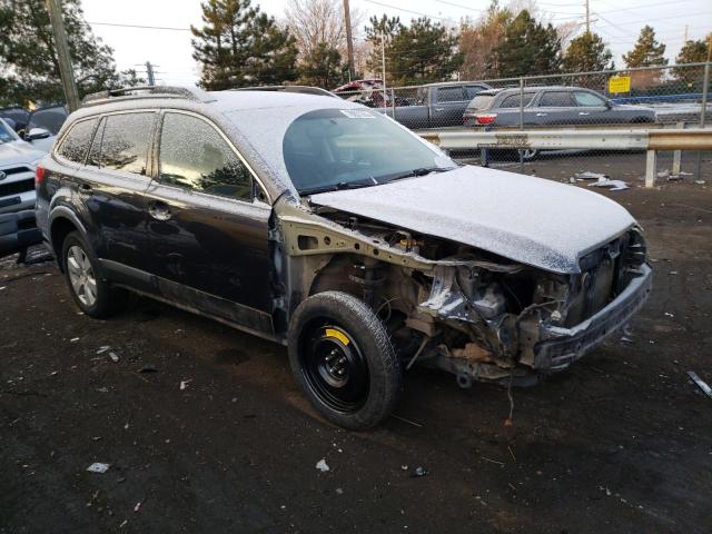 4S4BRBCC3C3227553 - 2012 SUBARU OUTBACK 2.5I PREMIUM GRAY photo 4