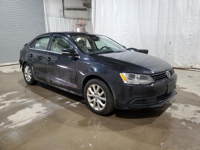 3VWLL7AJXCM388793 - 2012 VOLKSWAGEN JETTA TDI BLACK photo 4