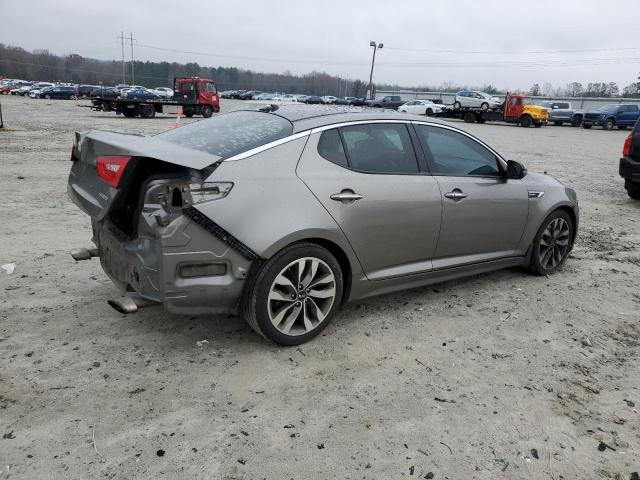 5XXGR4A69EG287326 - 2014 KIA OPTIMA SX GRAY photo 3