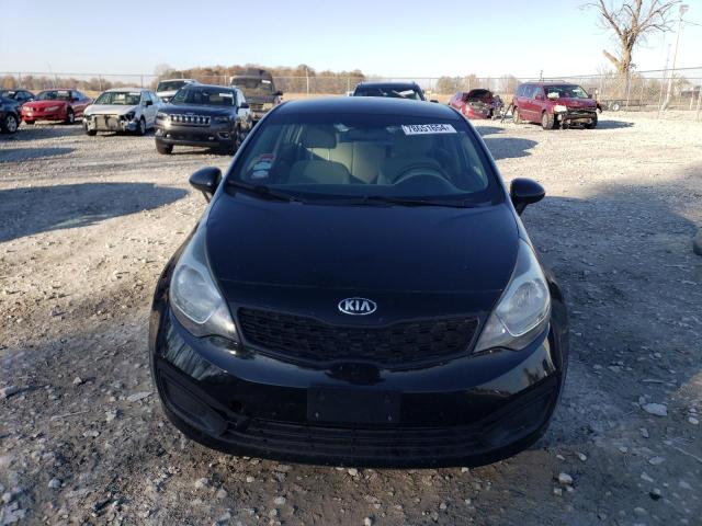 KNADM4A38D6231458 - 2013 KIA RIO LX BLACK photo 5