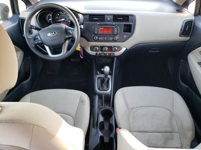 KNADM4A38D6231458 - 2013 KIA RIO LX BLACK photo 8